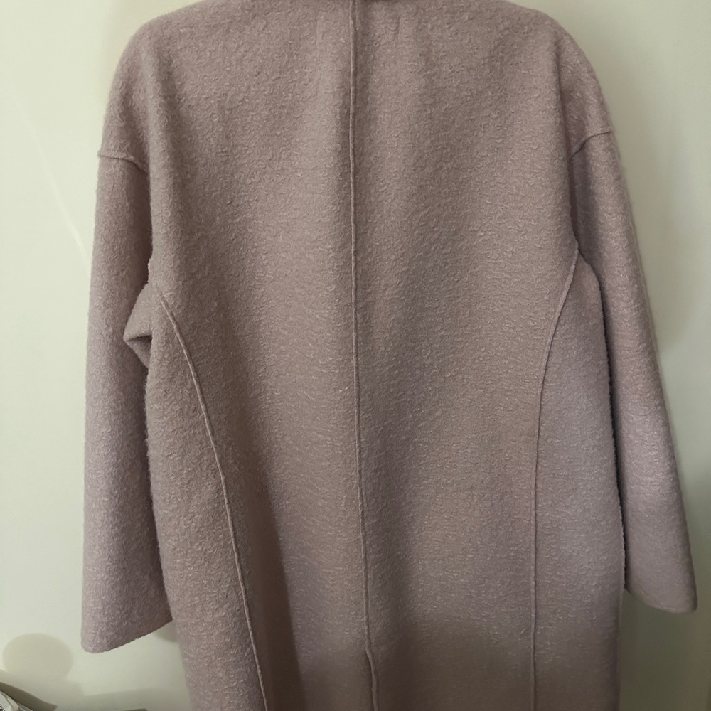 Zara Women's Pink Coat - Picture 2 of 2